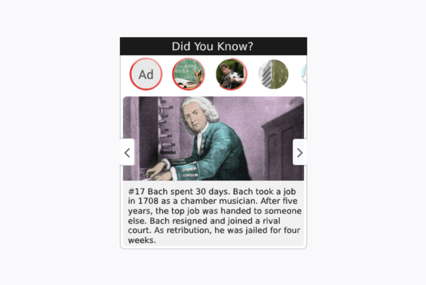 Interactive Ads example