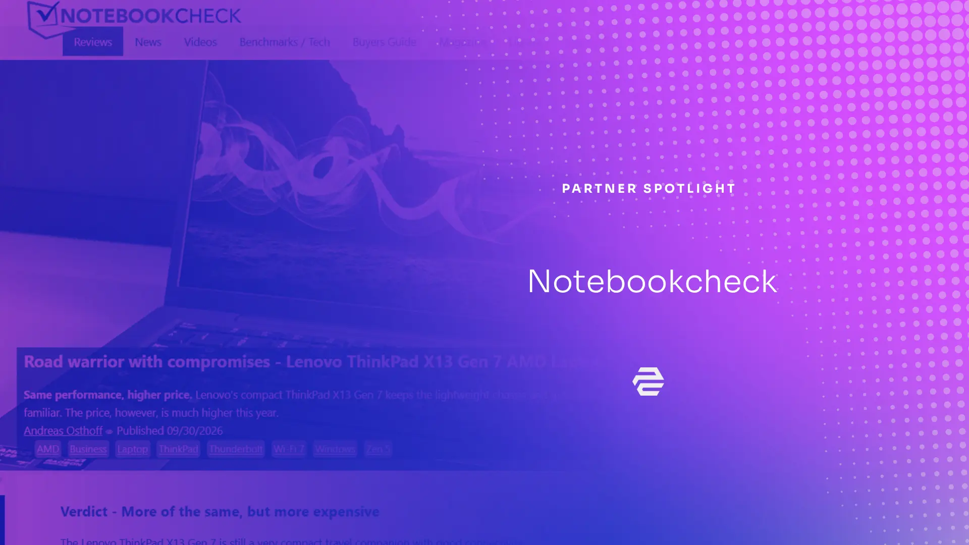 Partner Spotlight with Notebookcheck
