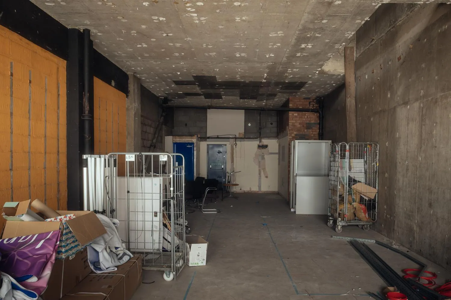 Photo showing the current state of the space. By Office S&M, RIBA Chartered Architectural Practice in London.