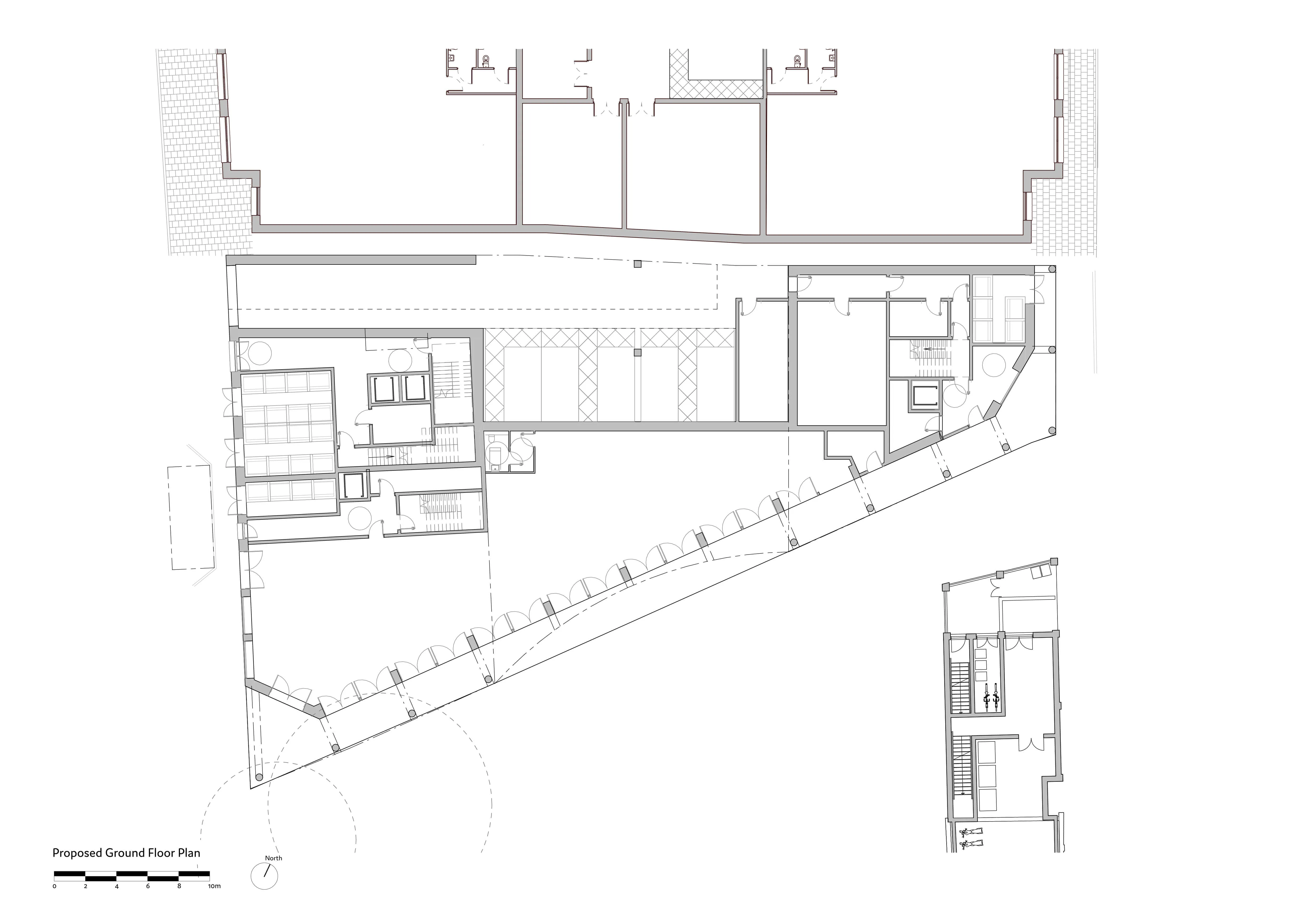Ground Floor Plan. By Office S&M, RIBA Chartered Architectural Practice in London.