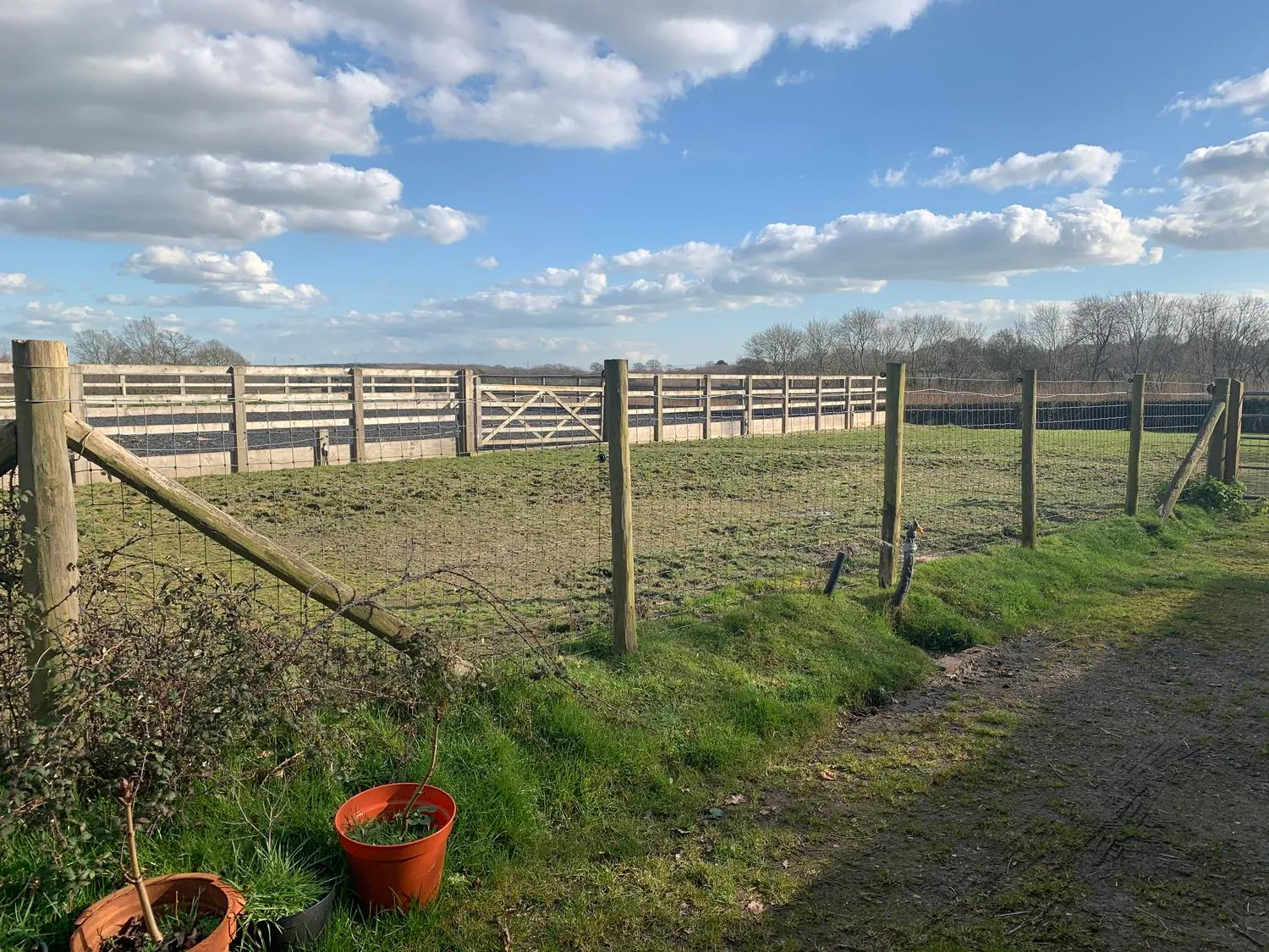 Photo of the site. By Office S&M, RIBA Chartered Architectural Practice in London.