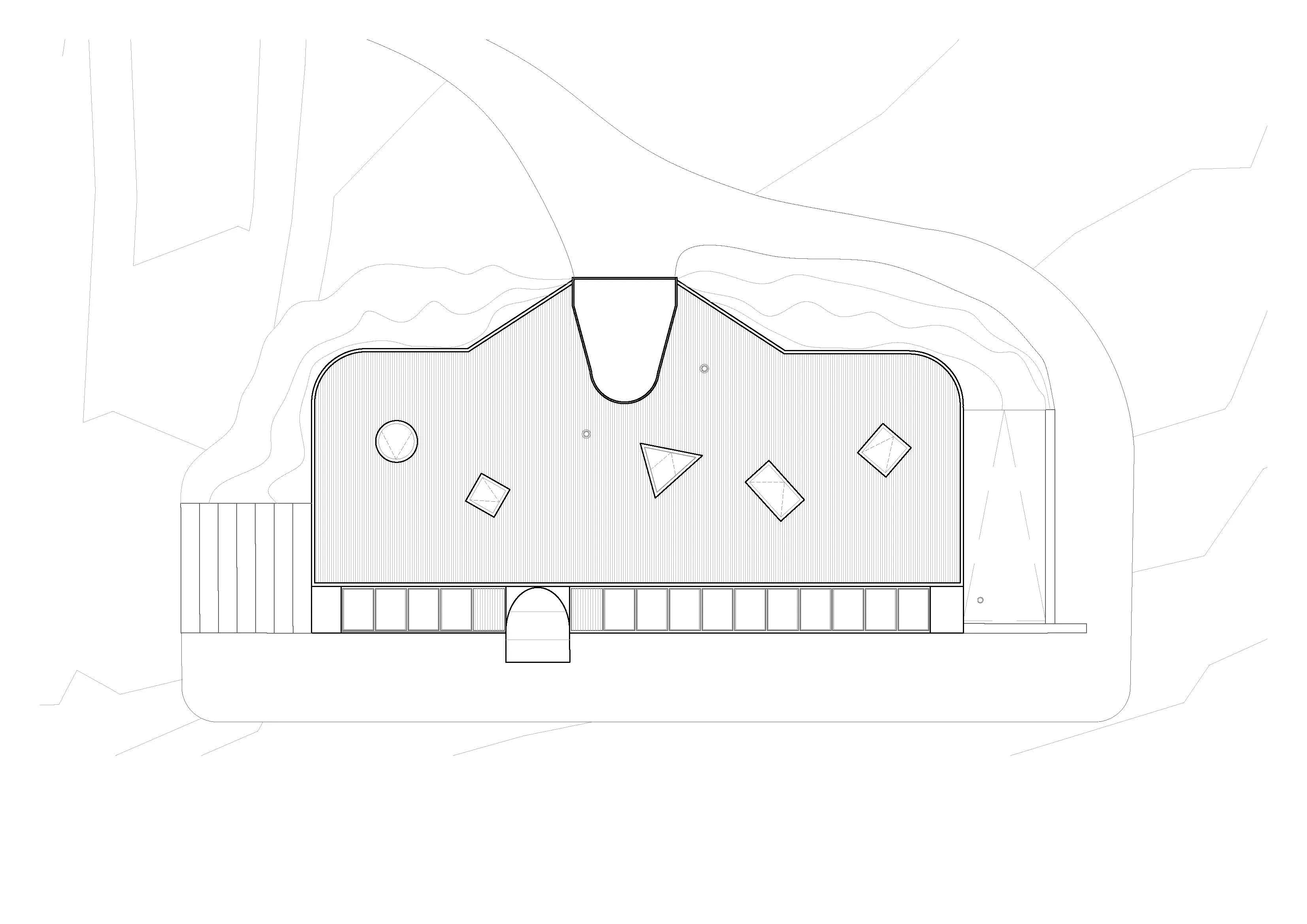 Roof Top Plan. By Office S&M, RIBA Chartered Architectural Practice in London.