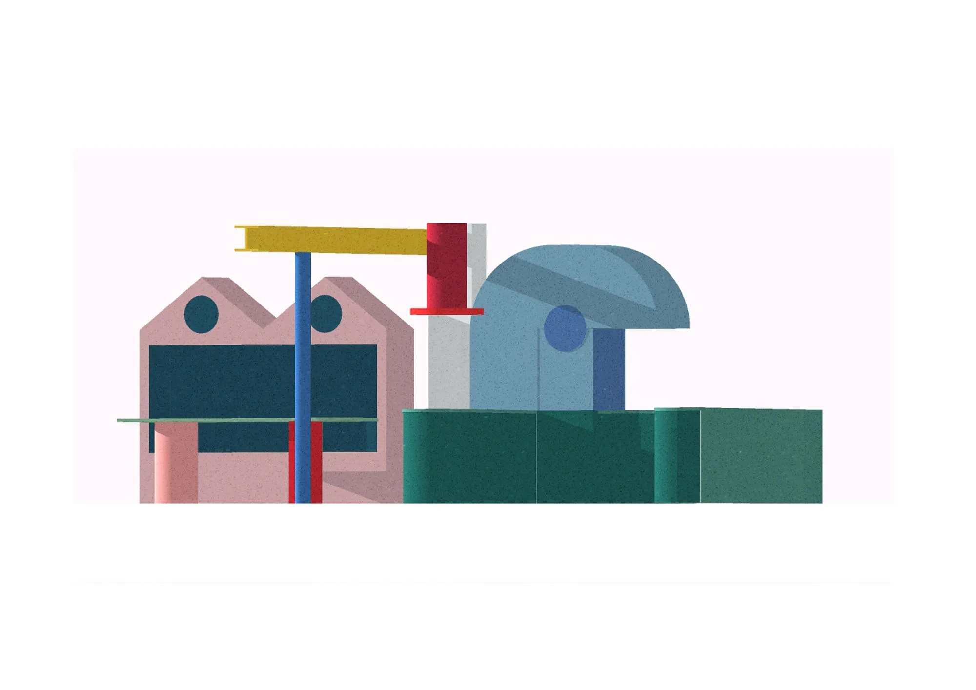 Illustrative kitchen elevation. By Office S&M, RIBA Chartered Architectural Practice in London.