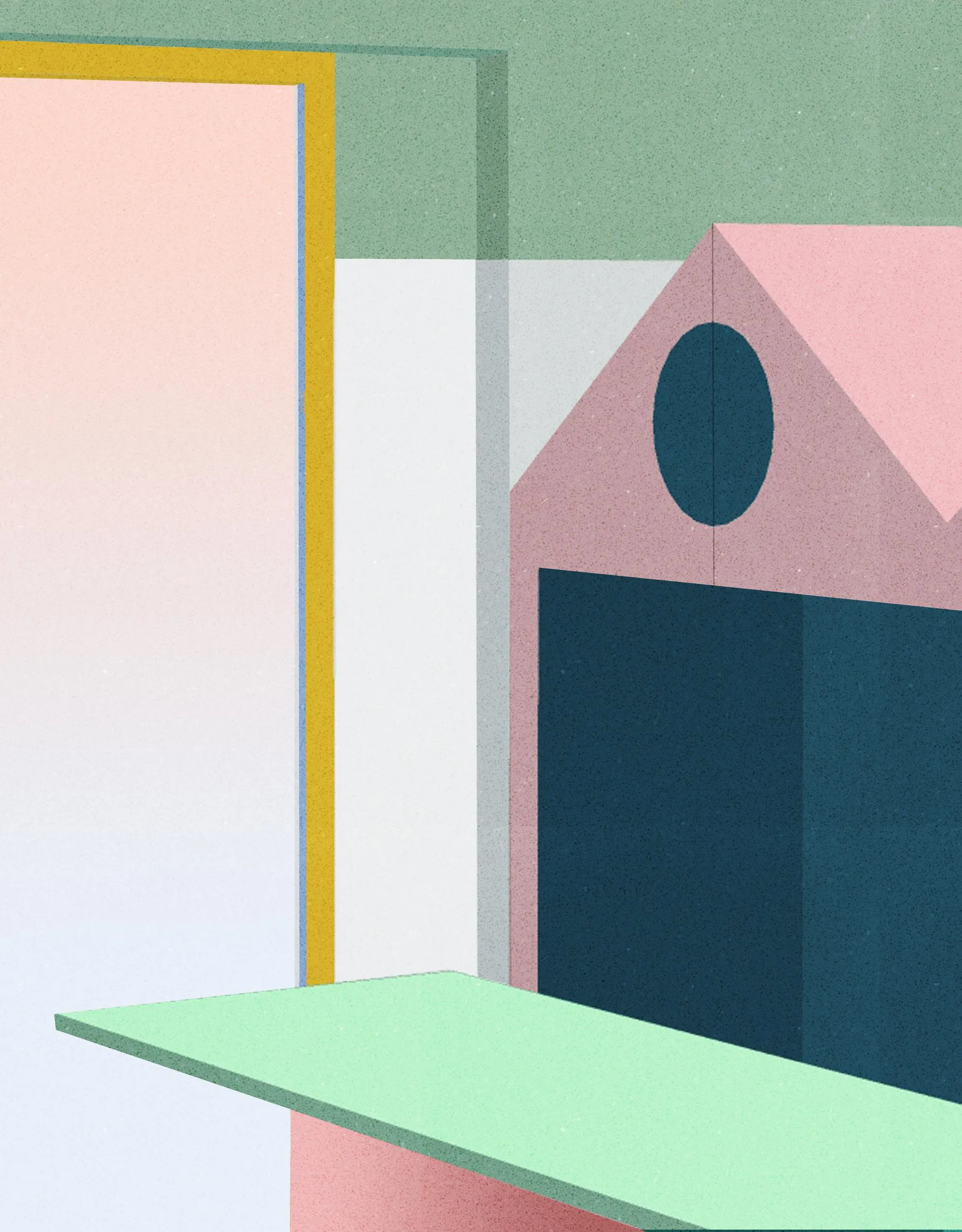 Illustrative table study. By Office S&M, RIBA Chartered Architectural Practice in London.