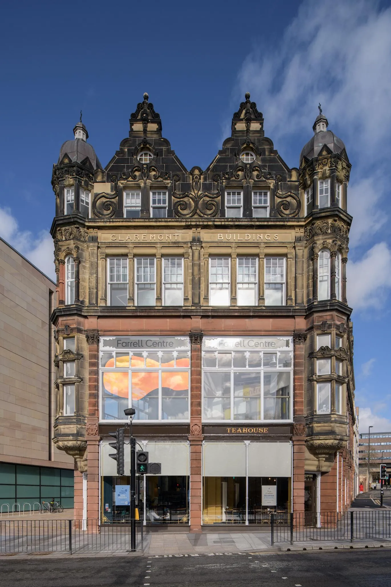 Photo of the building where the exhibition took place. By Office S&M, RIBA Chartered Architectural Practice in London.