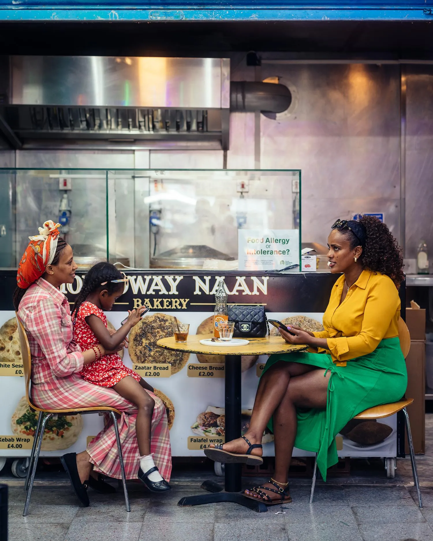 Photo of two women enjoying time together. By Office S&M, RIBA Chartered Architectural Practice in London.