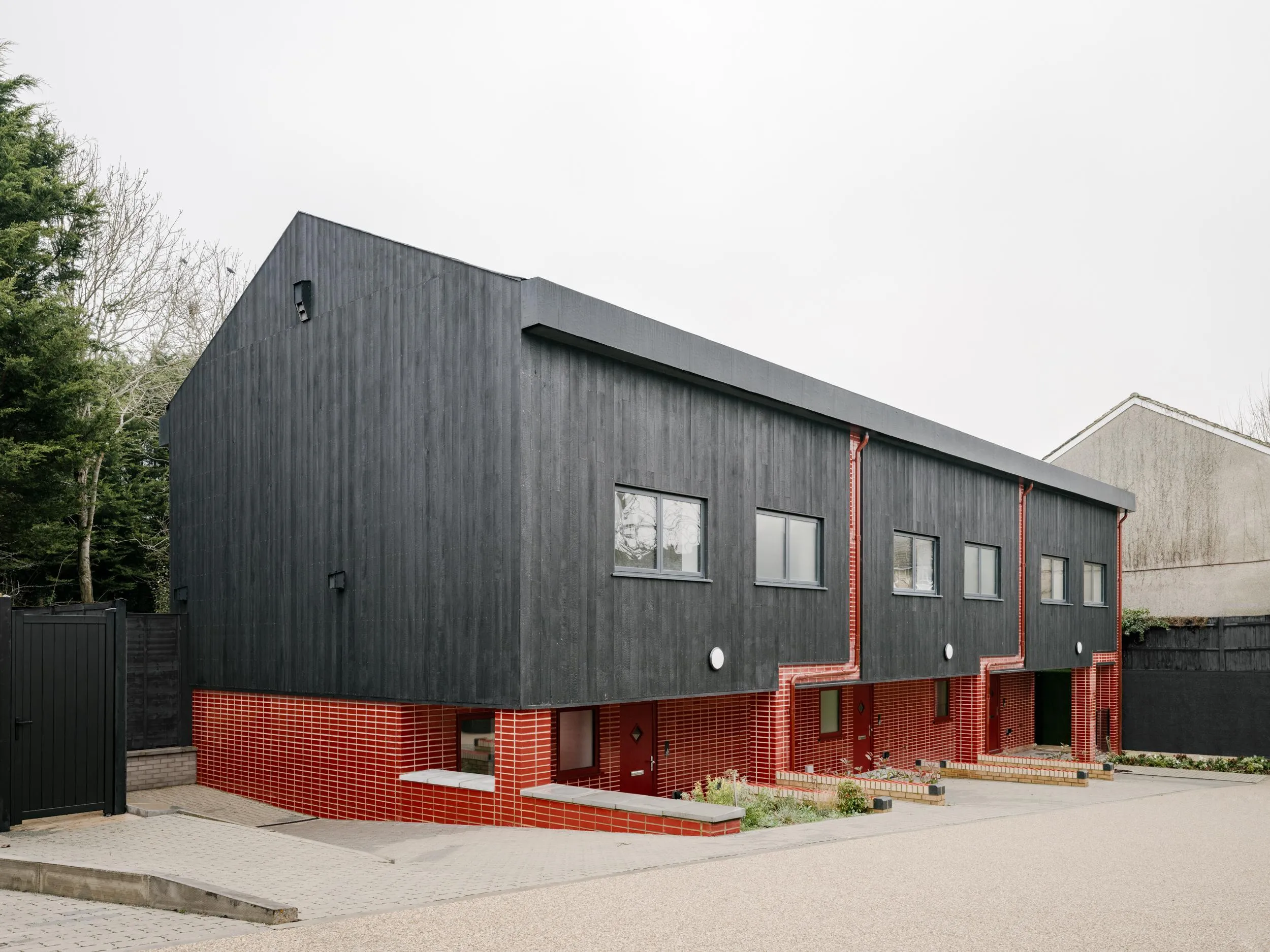 Photo of the proposal showing southern facade. By Office S&M, RIBA Chartered Architectural Practice in London.