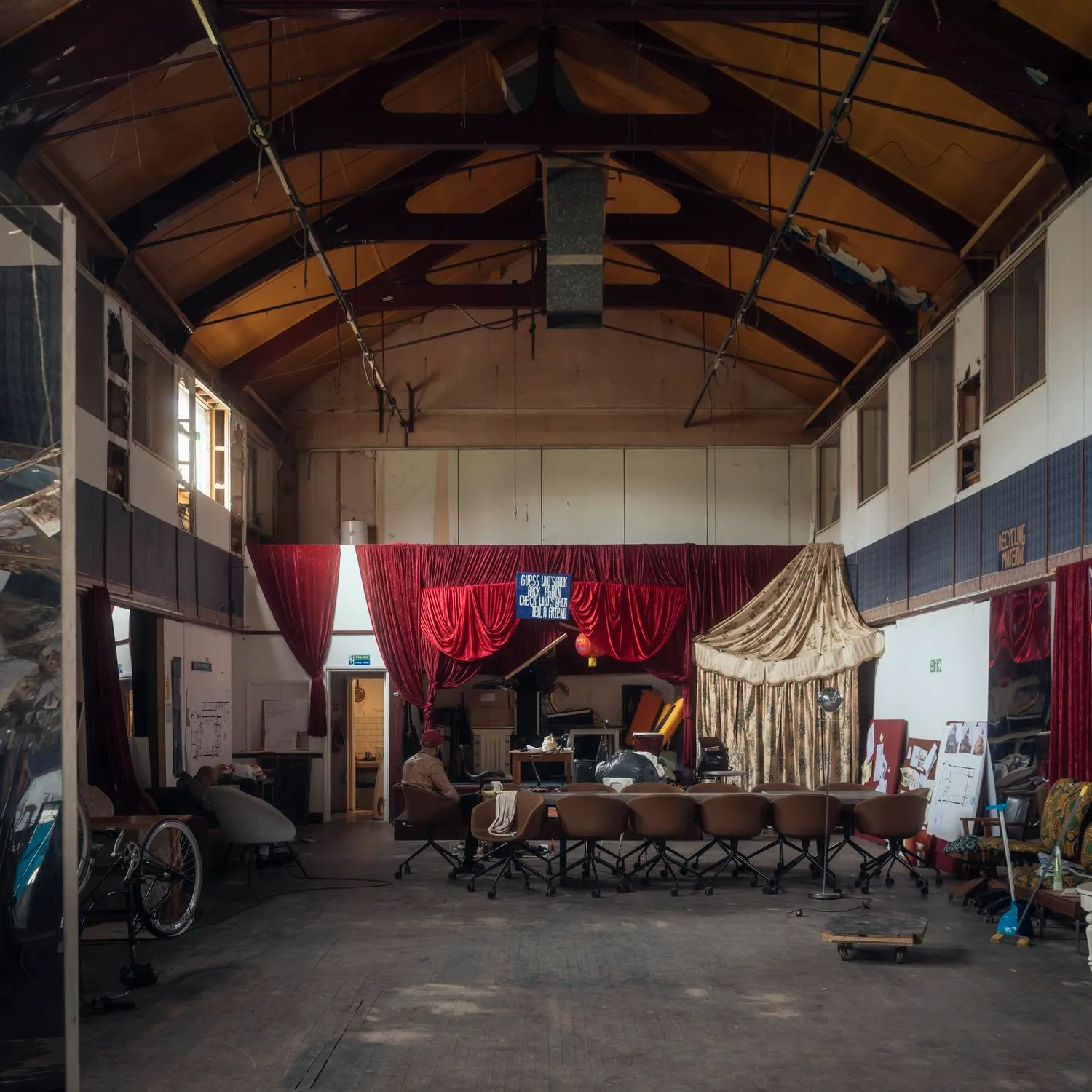 Internal photo of the existing space. By Office S&M, RIBA Chartered Architectural Practice in London.