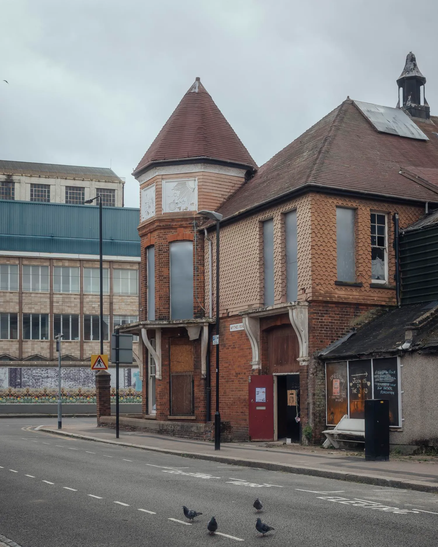 Street photo showing the building in the urban context. By Office S&M, RIBA Chartered Architectural Practice in London.