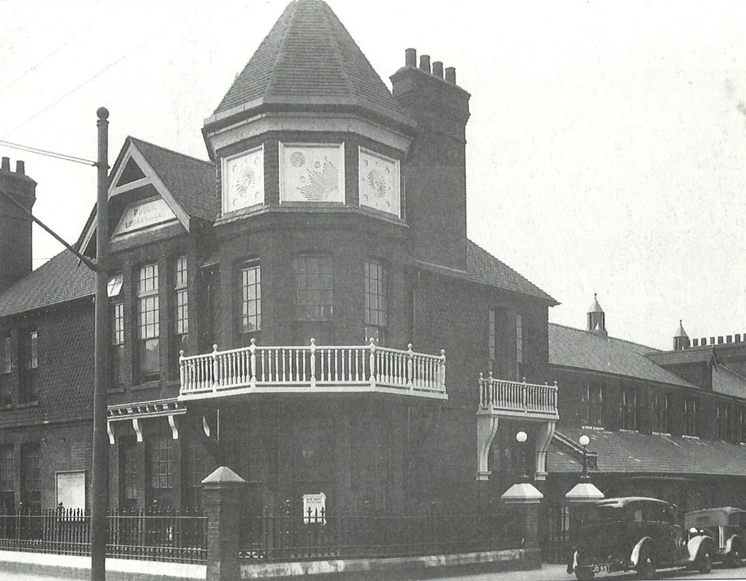 Archive photo, showing the building's use in the past. By Office S&M, RIBA Chartered Architectural Practice in London.