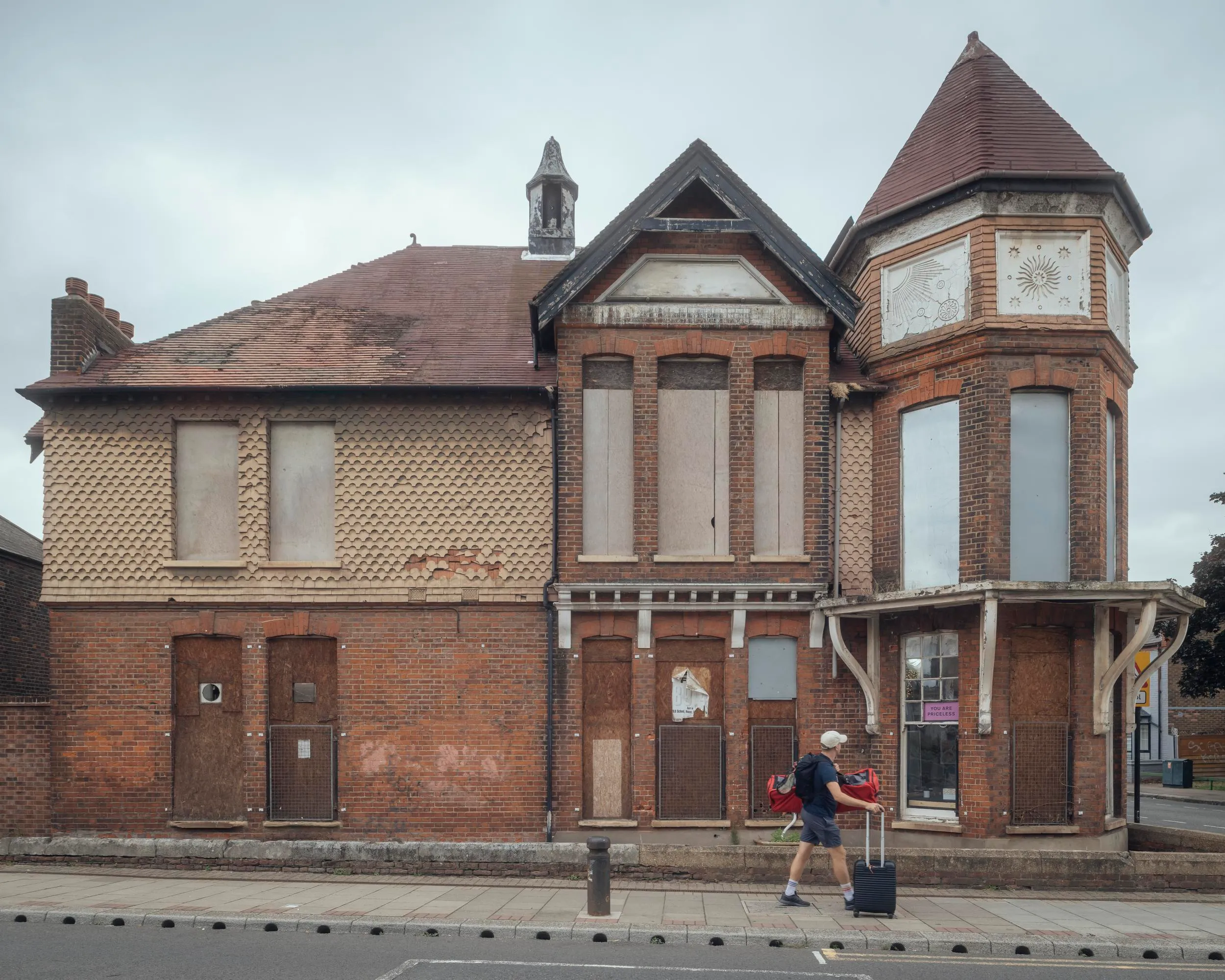 Photo showing the southern elevation of the building. By Office S&M, RIBA Chartered Architectural Practice in London.
