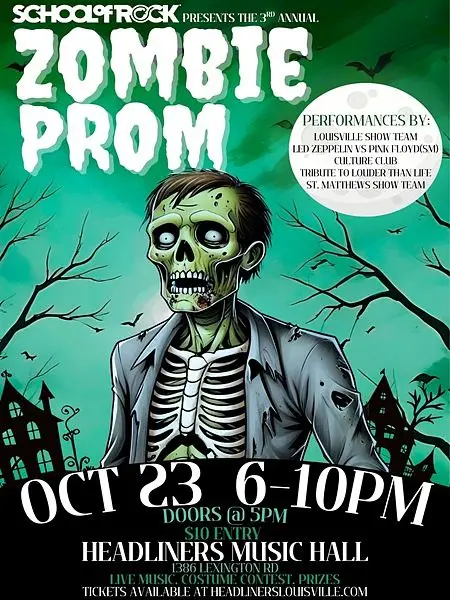 School of Rock Zombie Prom at Headliners Music Hall