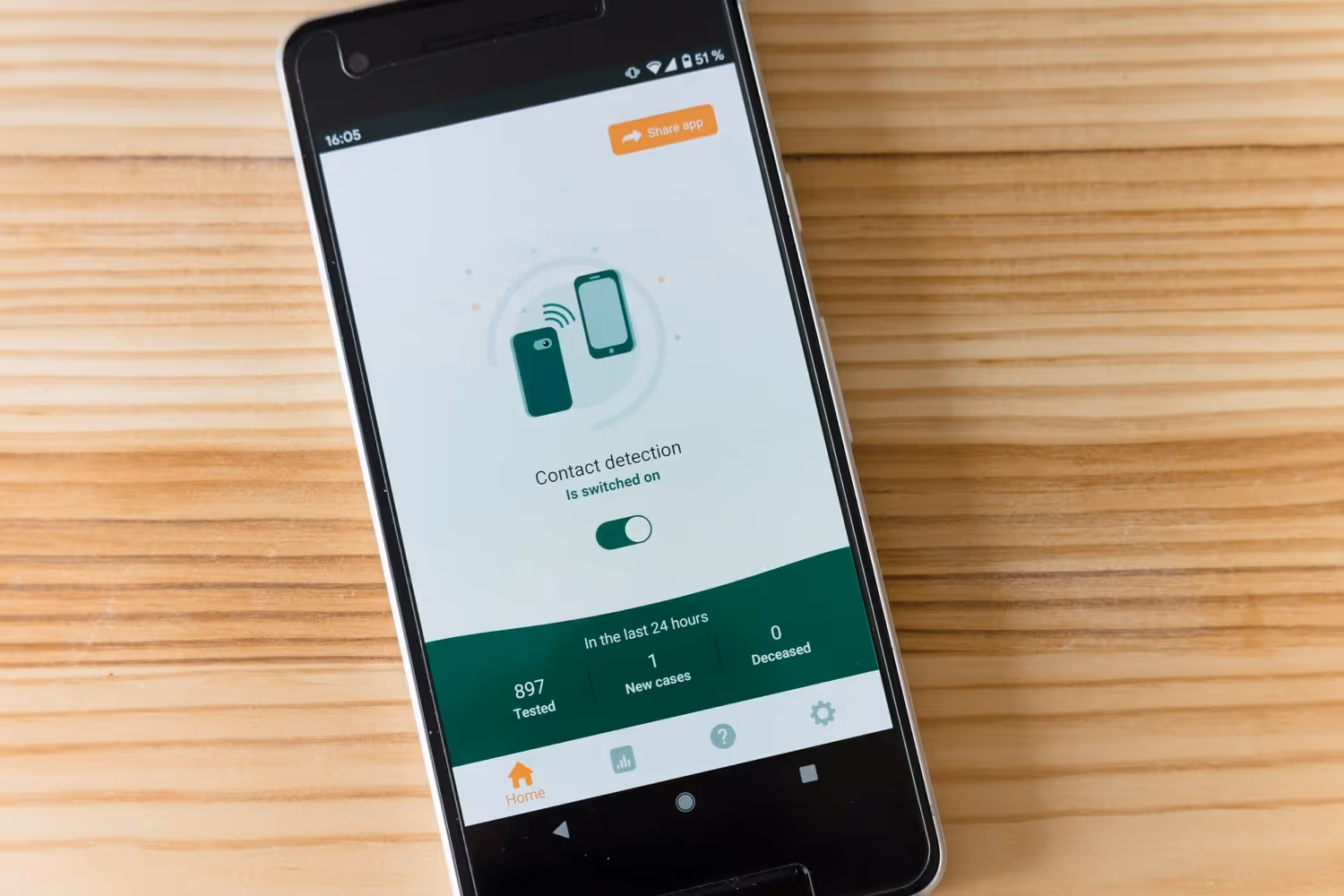 App on phone