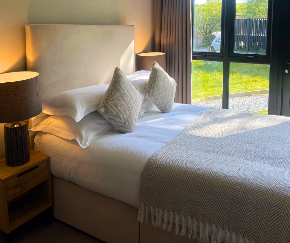 Bedroom in holiday park