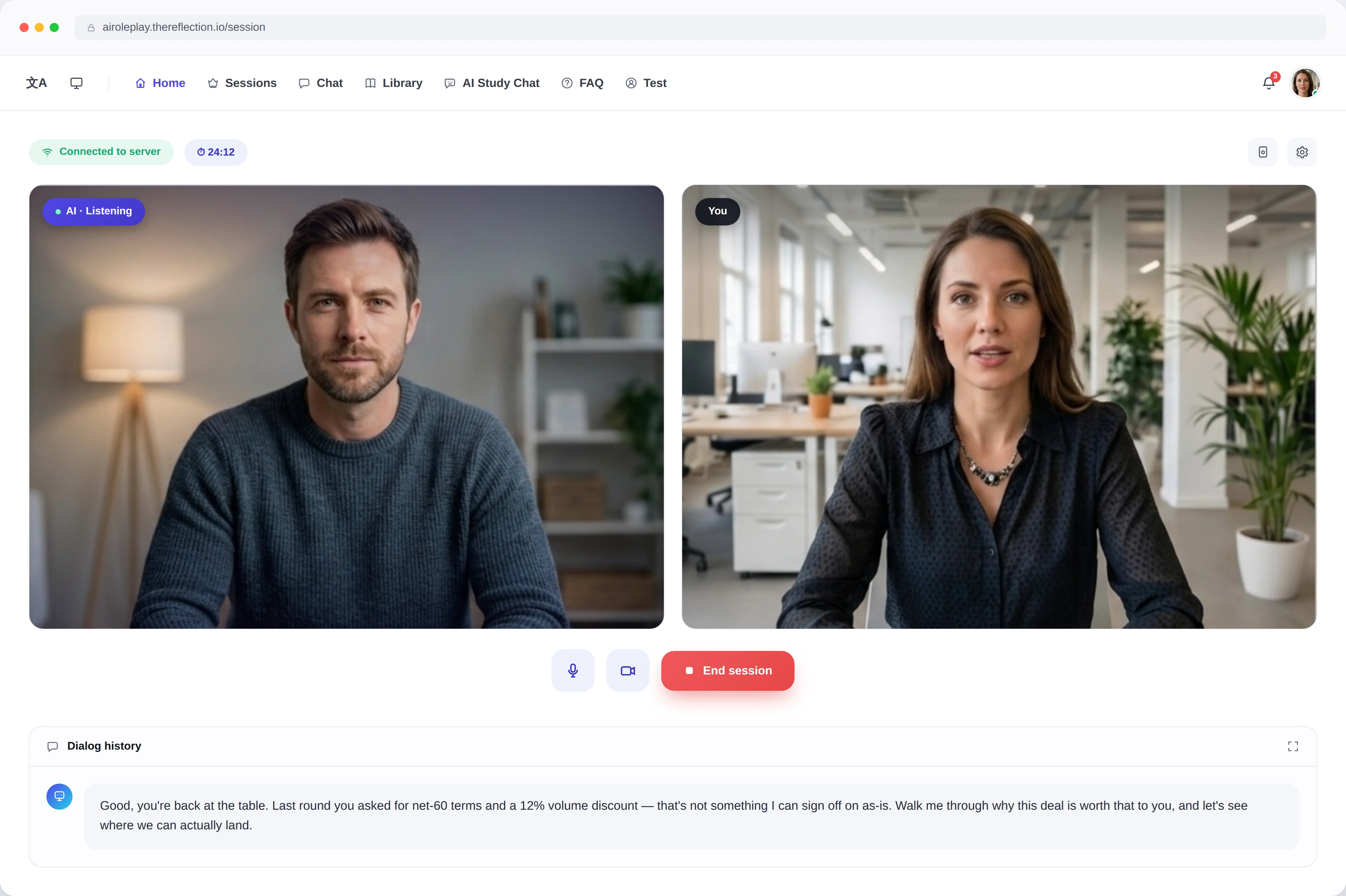 AI Role-Play platform