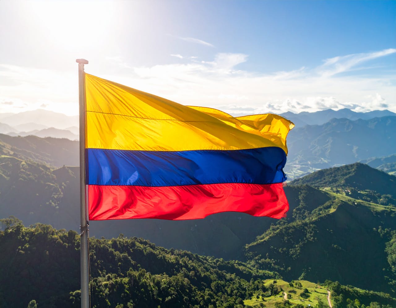bandera de colombia