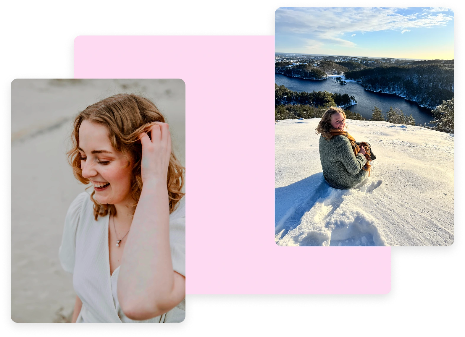 Portrait pictures of Babs, UX/UI designer