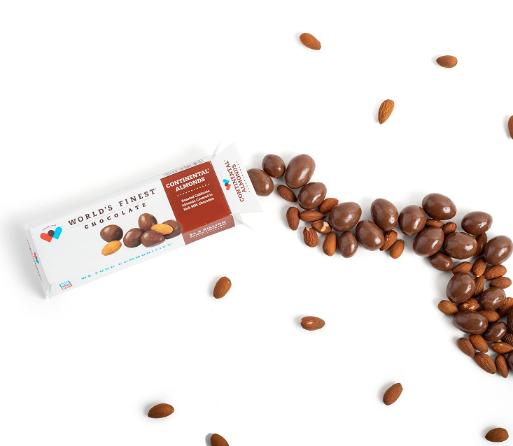 WFC almond chocolate.