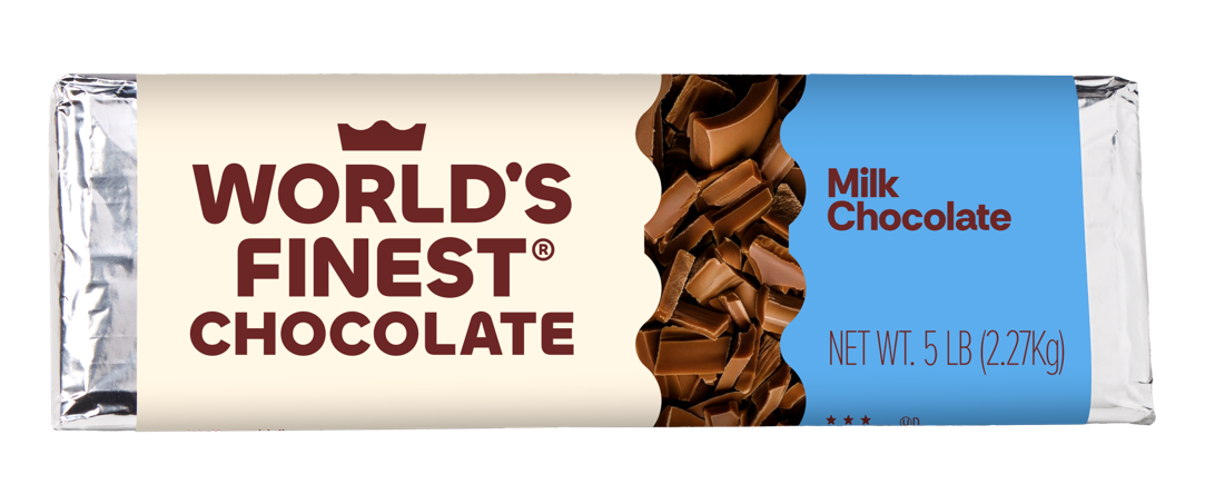 World’s Finest Chocolate 5 lb milk chocolate bar