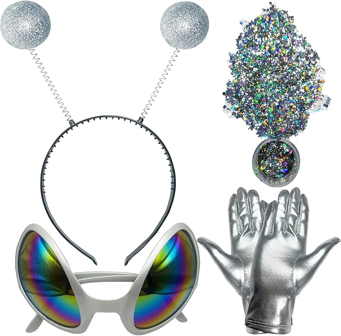 holographic alien costume set