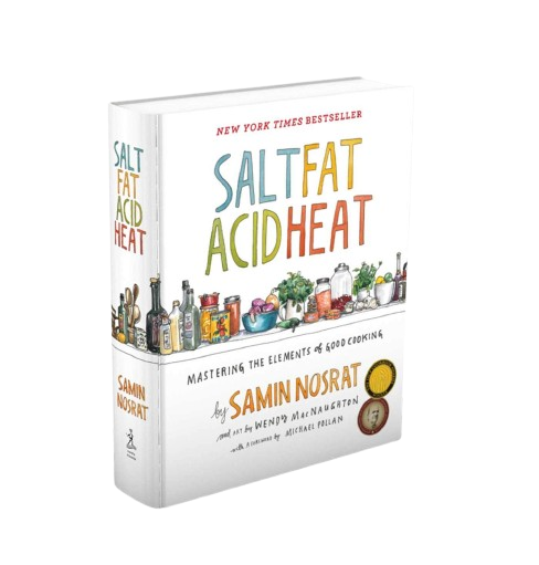 book titled salt fat acid heat