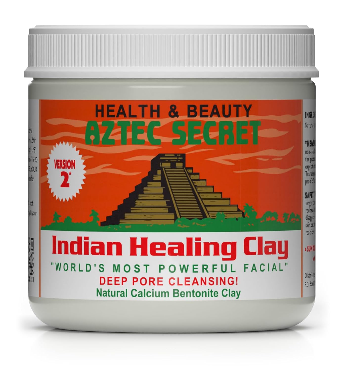aztec healing clay box