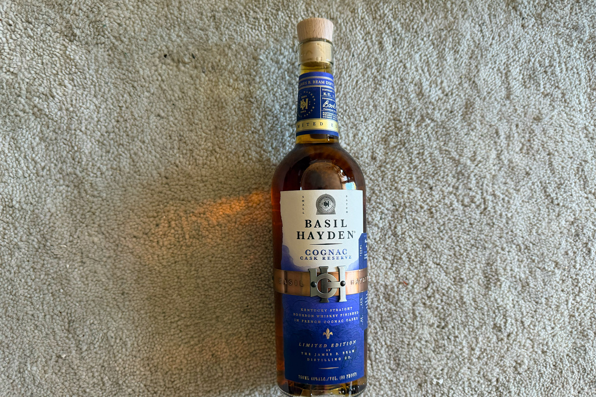 Basil Hayden’s Cognac Cask Reserve Is Bourbon With a French Accent