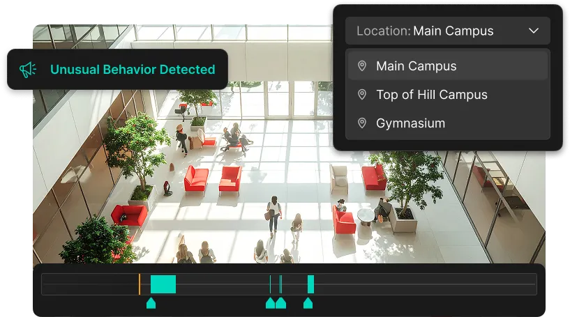 Multiple locations unified on a single dashboard