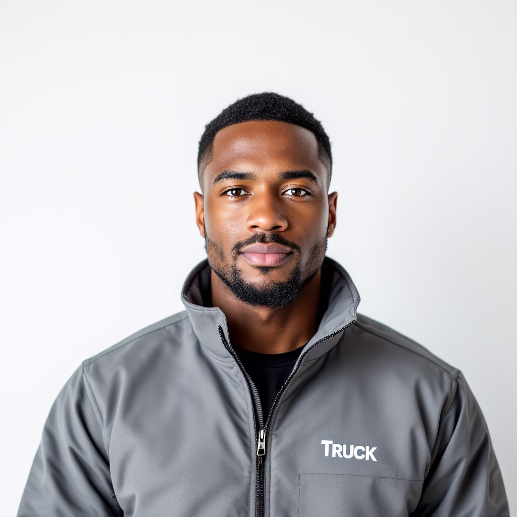 [team] image of team member (for a trucking company)