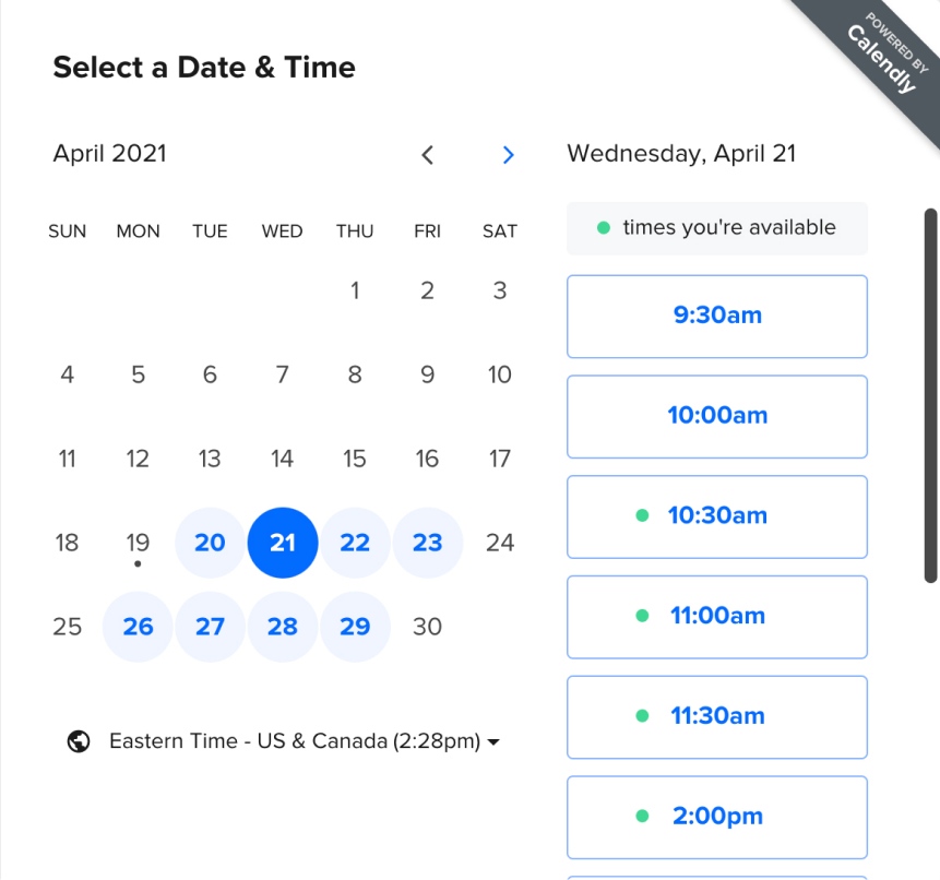 Appointment integration image