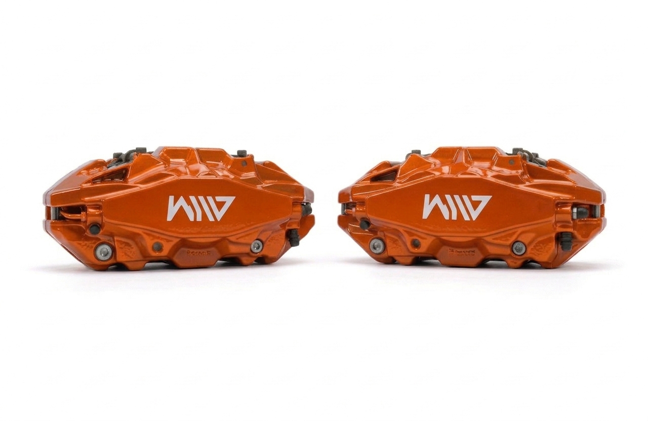 Étrier orange