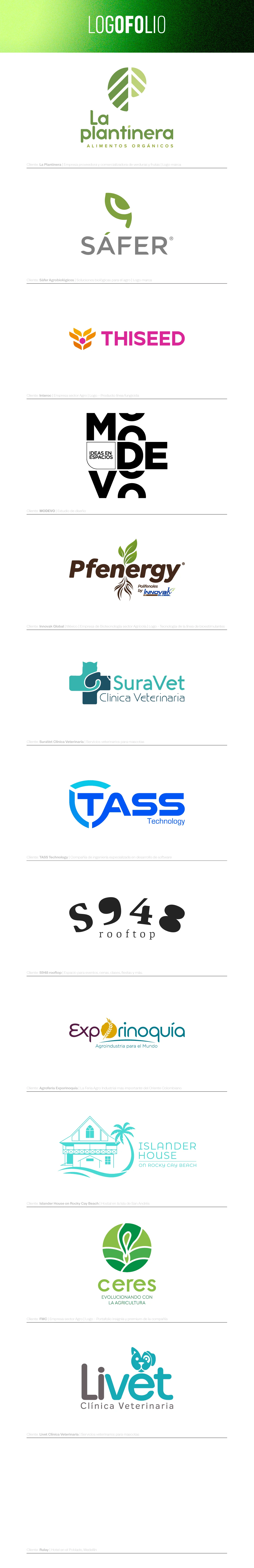 Logofolio Pop up