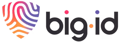 Big ID logo with colorful fingerprint, opine on digital identity protection