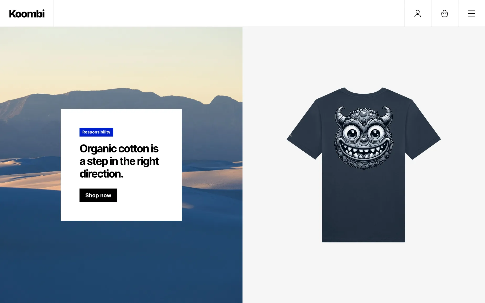 Koombi - Webflow Ecommerce Template