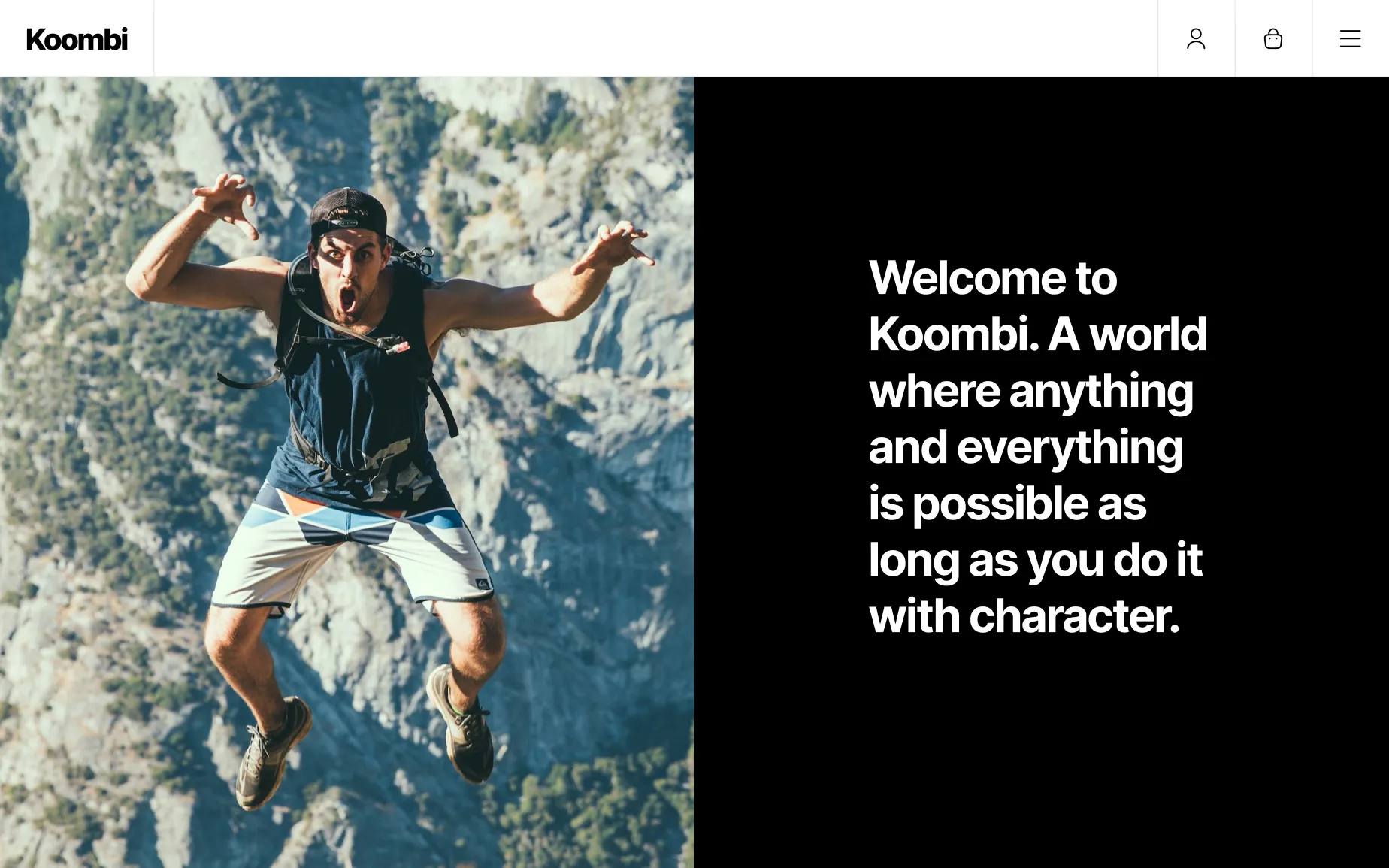 Koombi - Webflow Ecommerce Template