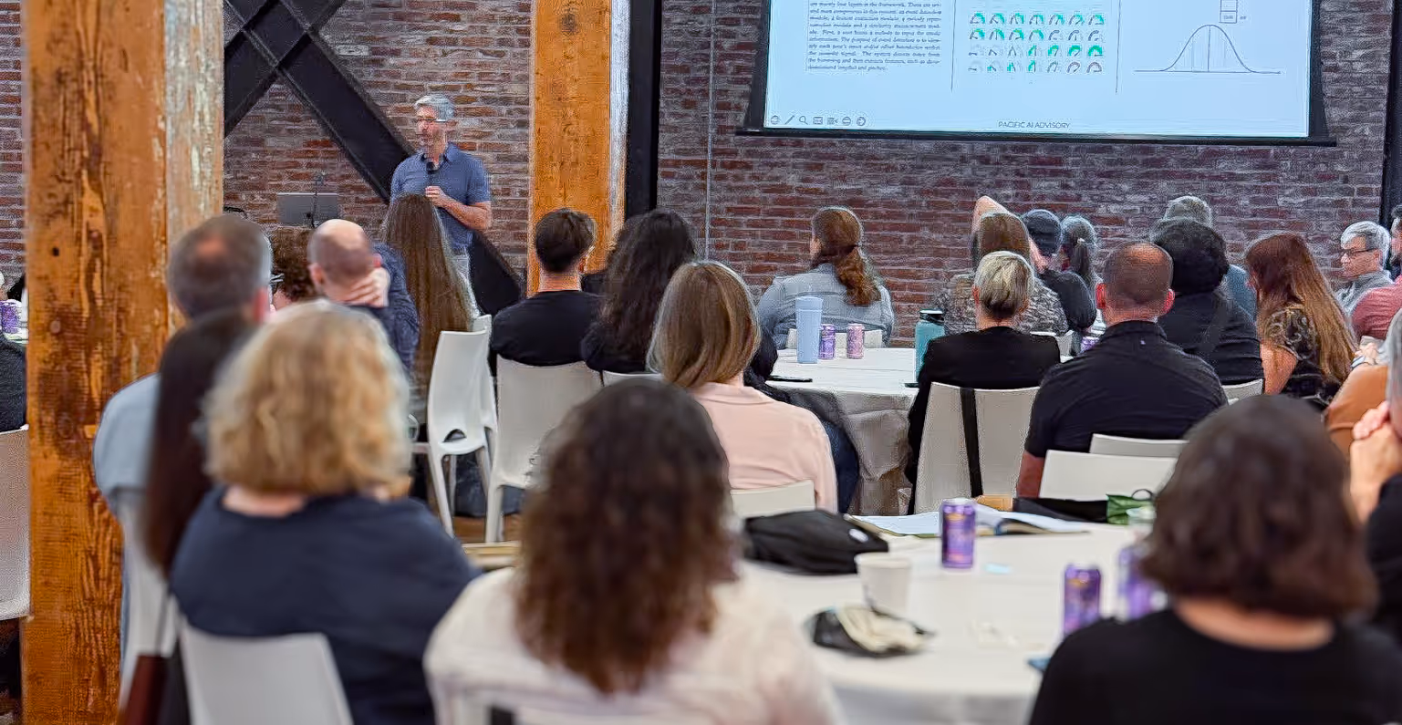 Jordan Plawner at a speaking event.