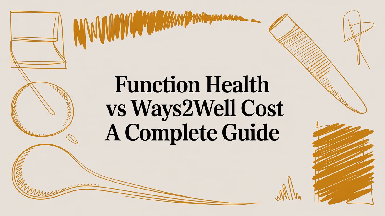 Function Health vs Ways2Well Cost: A Complete Guide