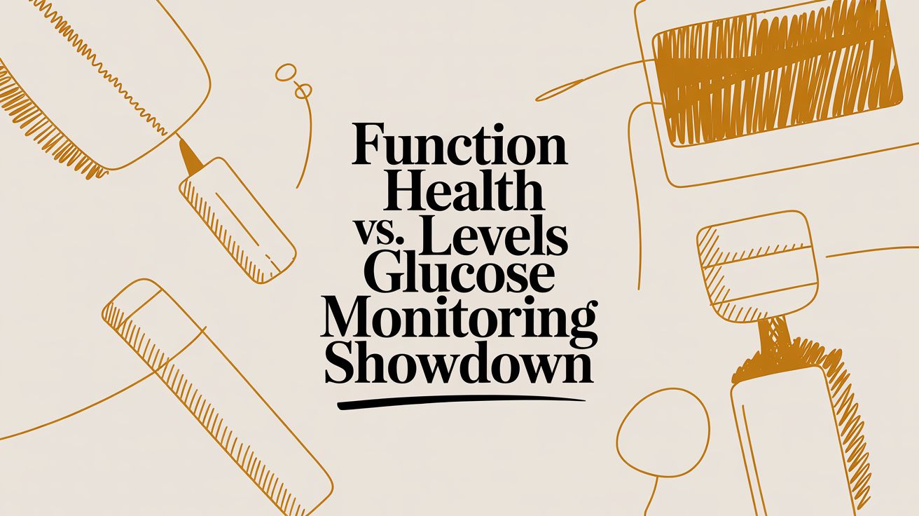 Function Health vs Levels Glucose Monitoring Showdown: A Complete Guide
