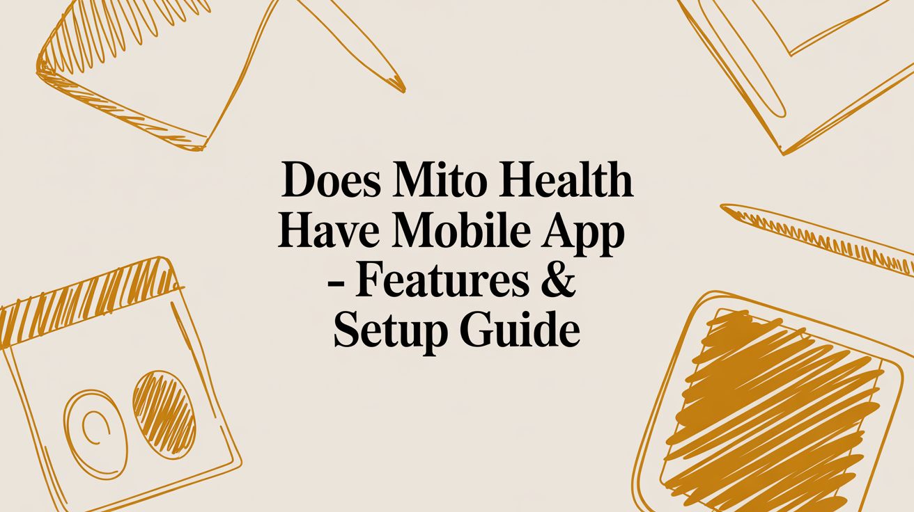 Does Mito Health Have a Mobile App? Features & Setup Guide