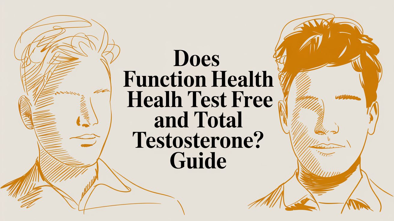 does function health test free and total testosterone? Guide
