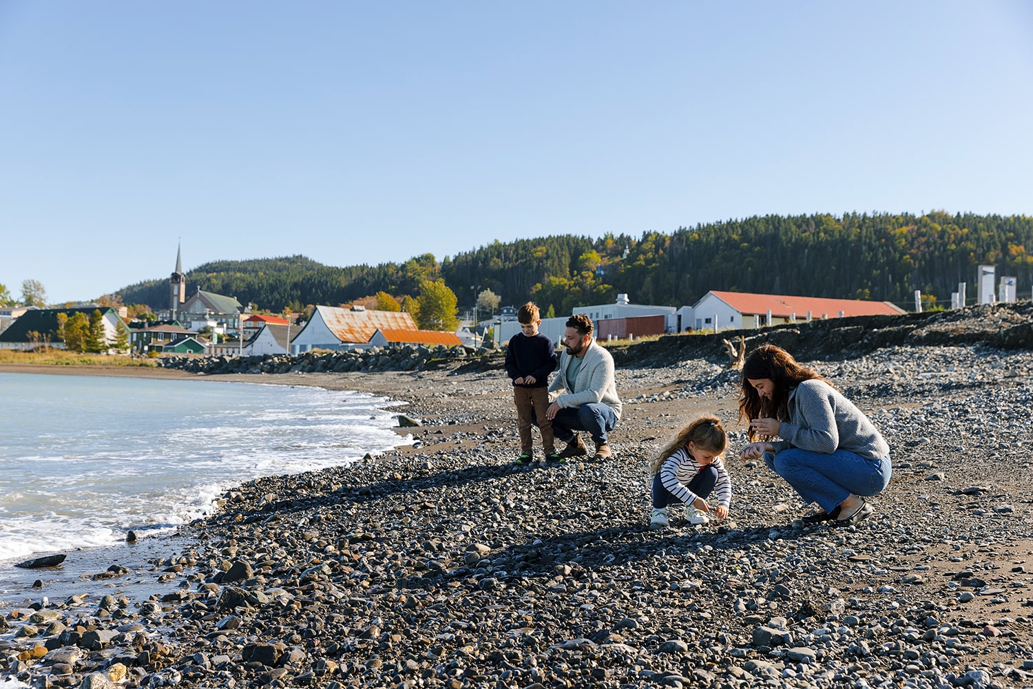 Plages mixtes - Rivière-au-Renard  