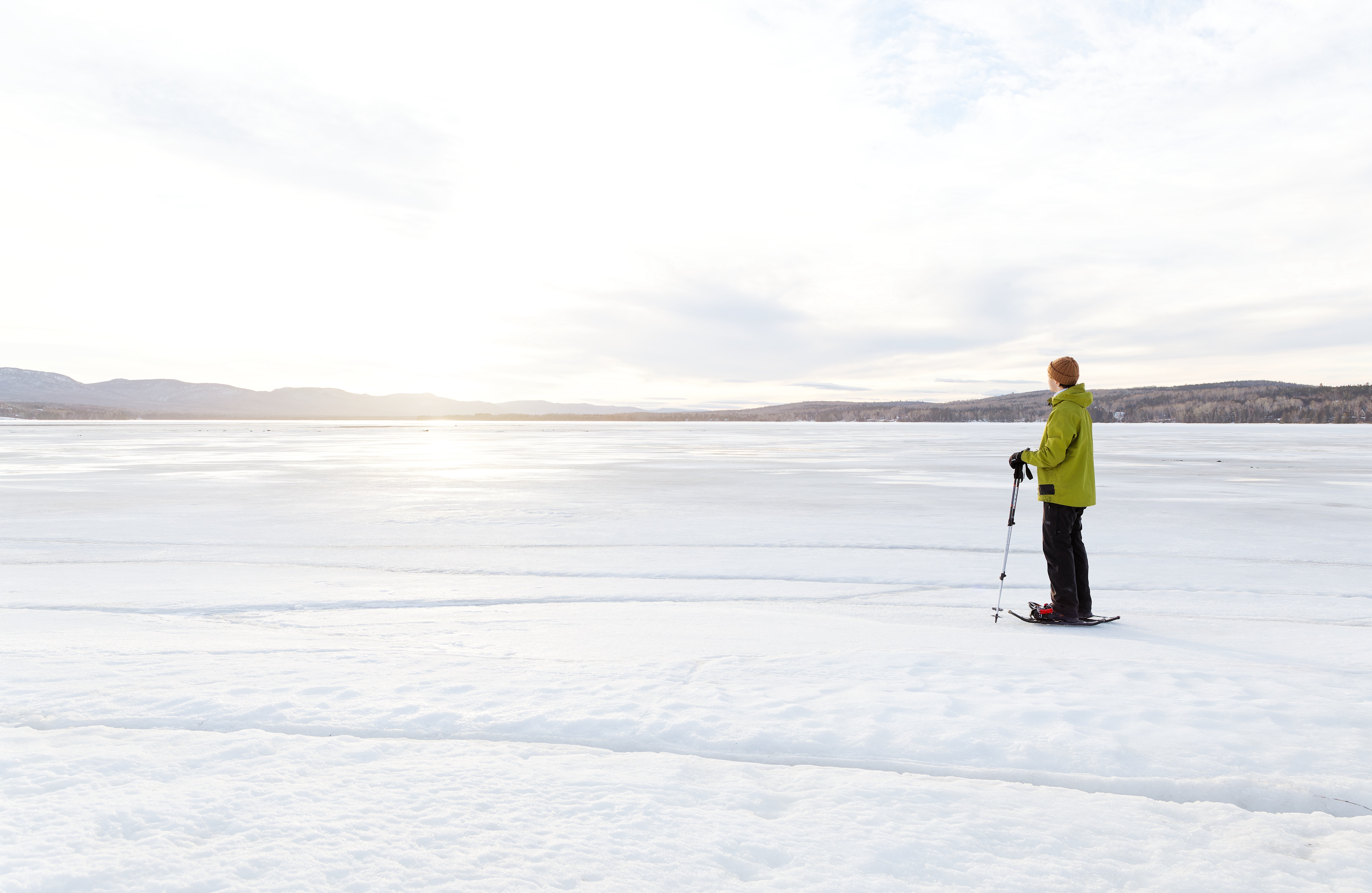 Randonnées d’hiver à Gaspé 