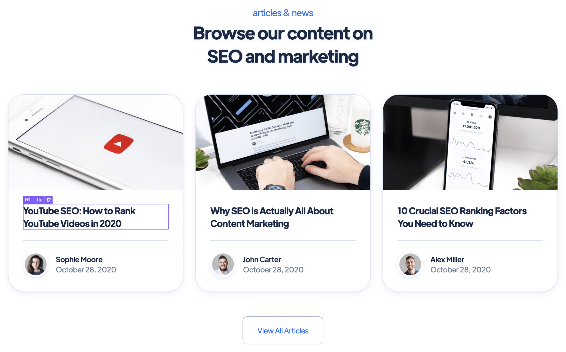 Dynamic Content CMS - SEO Webflow Template