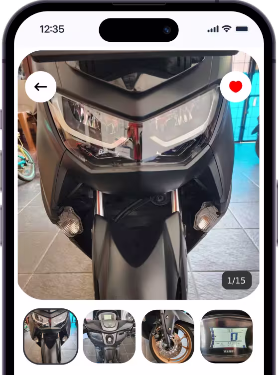 Overview tampilan aplikasi JAVAN