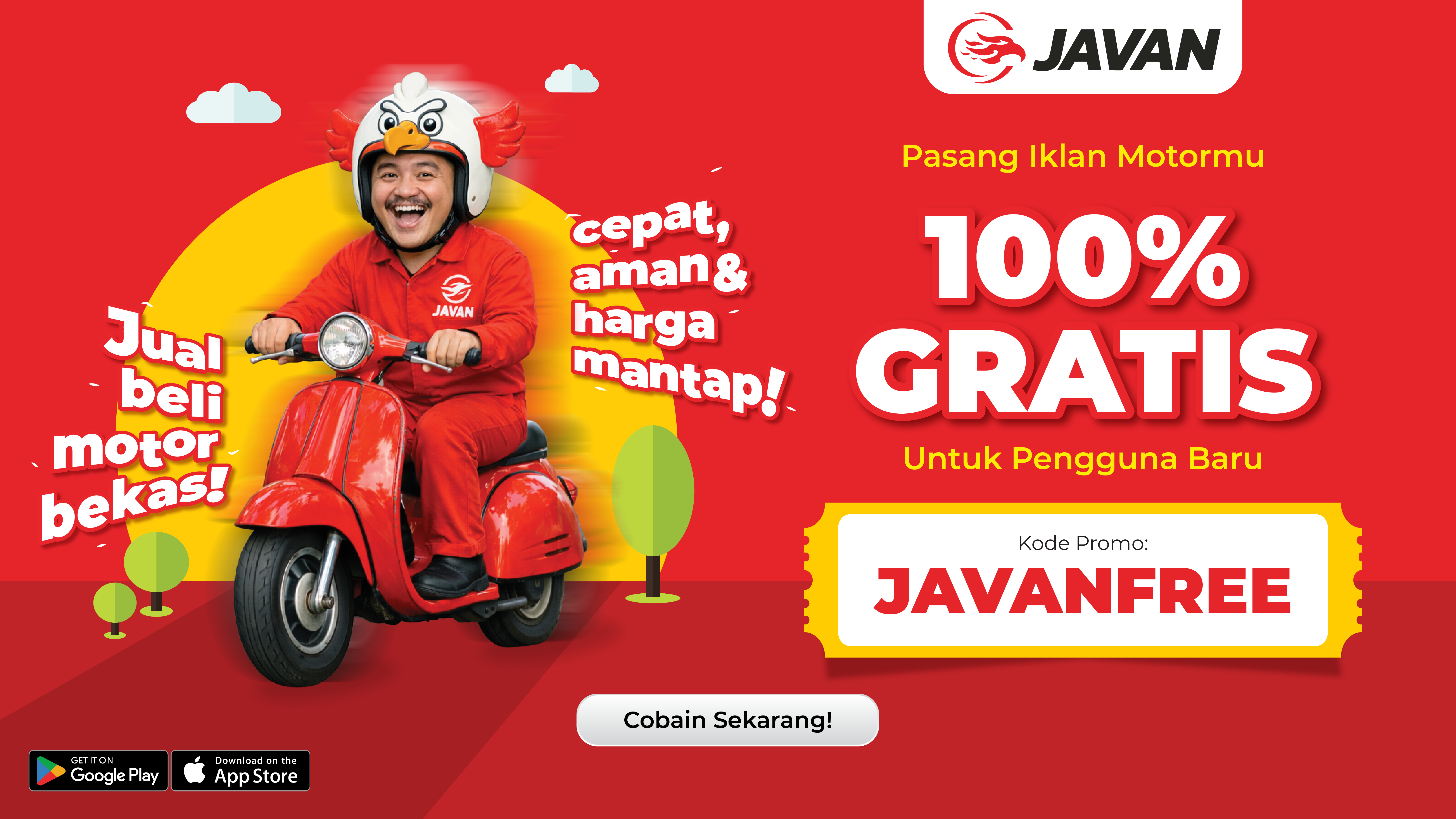 Voucher Jual Beli Motor Bekas di Javan