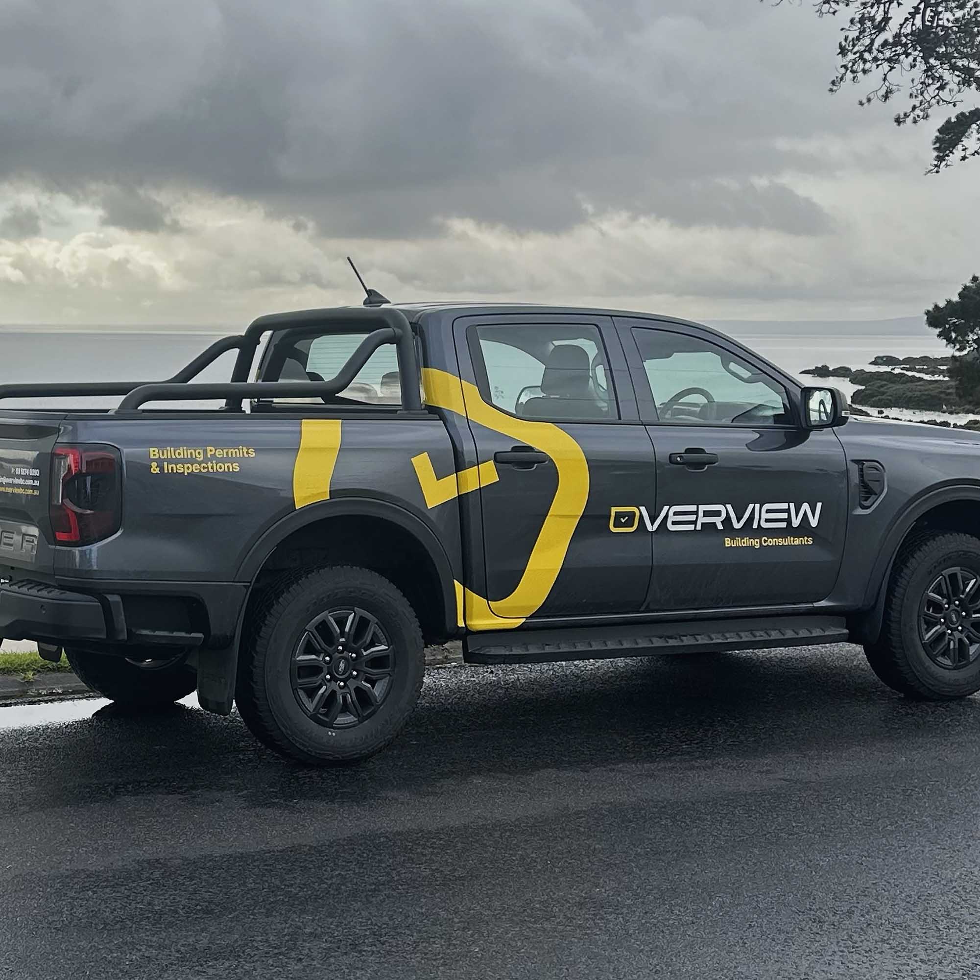 Photo of Overview Building Consultants ford ranger. Building consultants servicing Gippsland