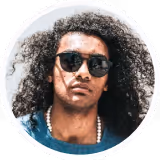 Learner avatar shown in OpenSesame’s Simon platform alongside AWS and OpenSesame logos, representing personalized workforce learning and AI-driven employee development paths.