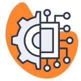 Practical AI  icon representing how OpenSesame delivers tools to help you build personalized learning paths in minutes without the guess work. 
