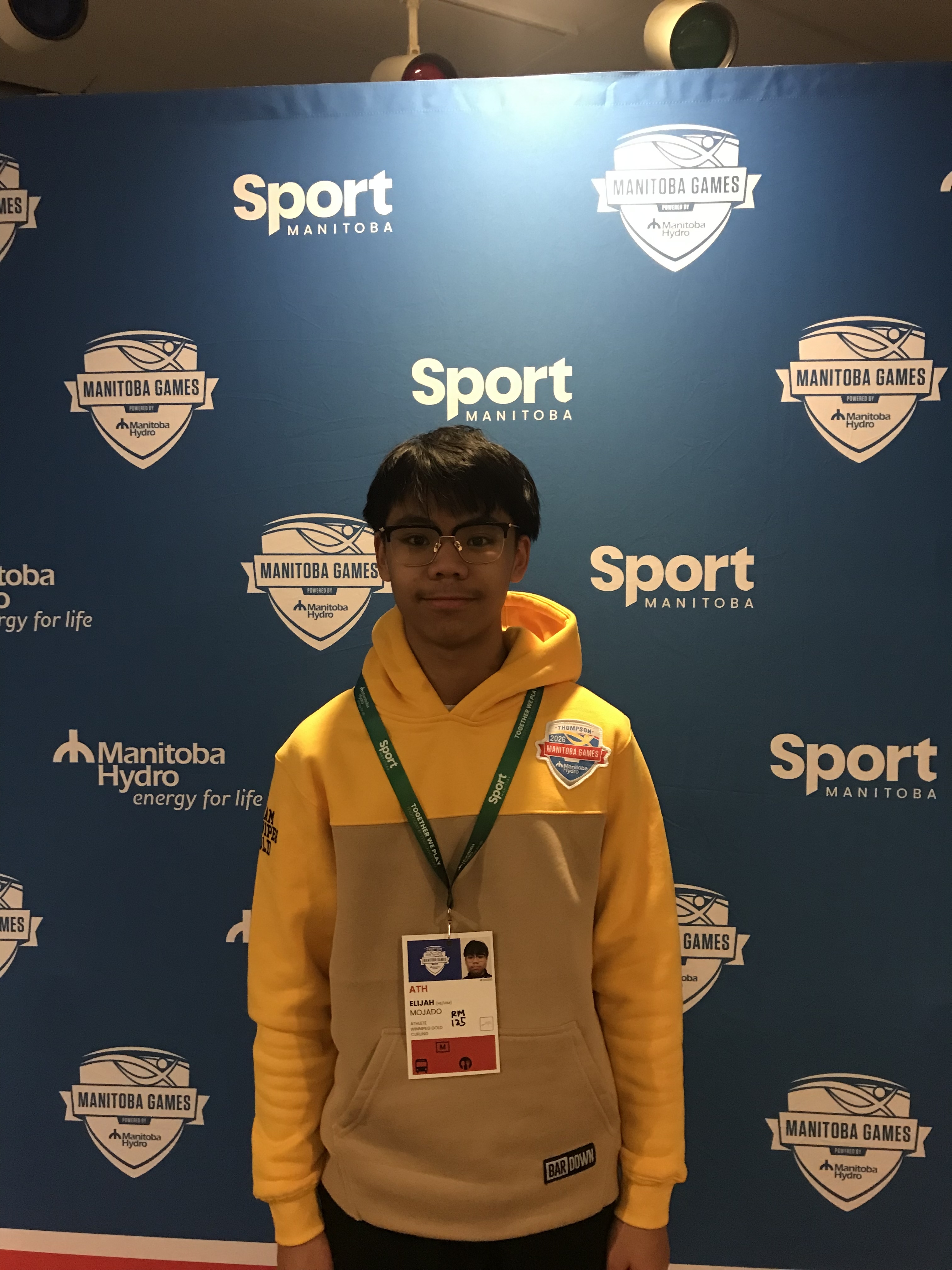 Elijah Mojado's Manitoba Games profile
