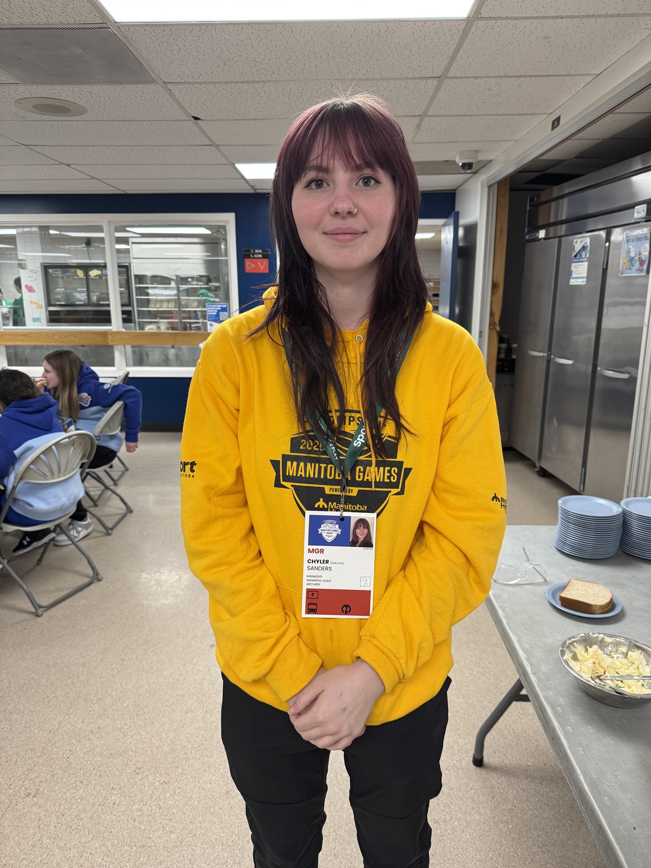 Chyler Sanders' Manitoba Games experience